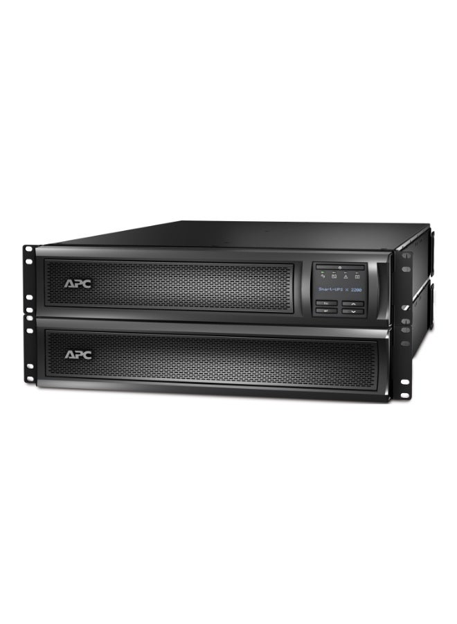 اي بي سي SMX2200RMHV2U | مزوّد طاقة غير منقطع من APC طراز Smart-UPS X بقدرة 2200 فولت-أمبير، للاستخدام كـ 2U ريك/برج، مزوّد بشاشة LCD، يعمل على 200–240 فولت - Image 4